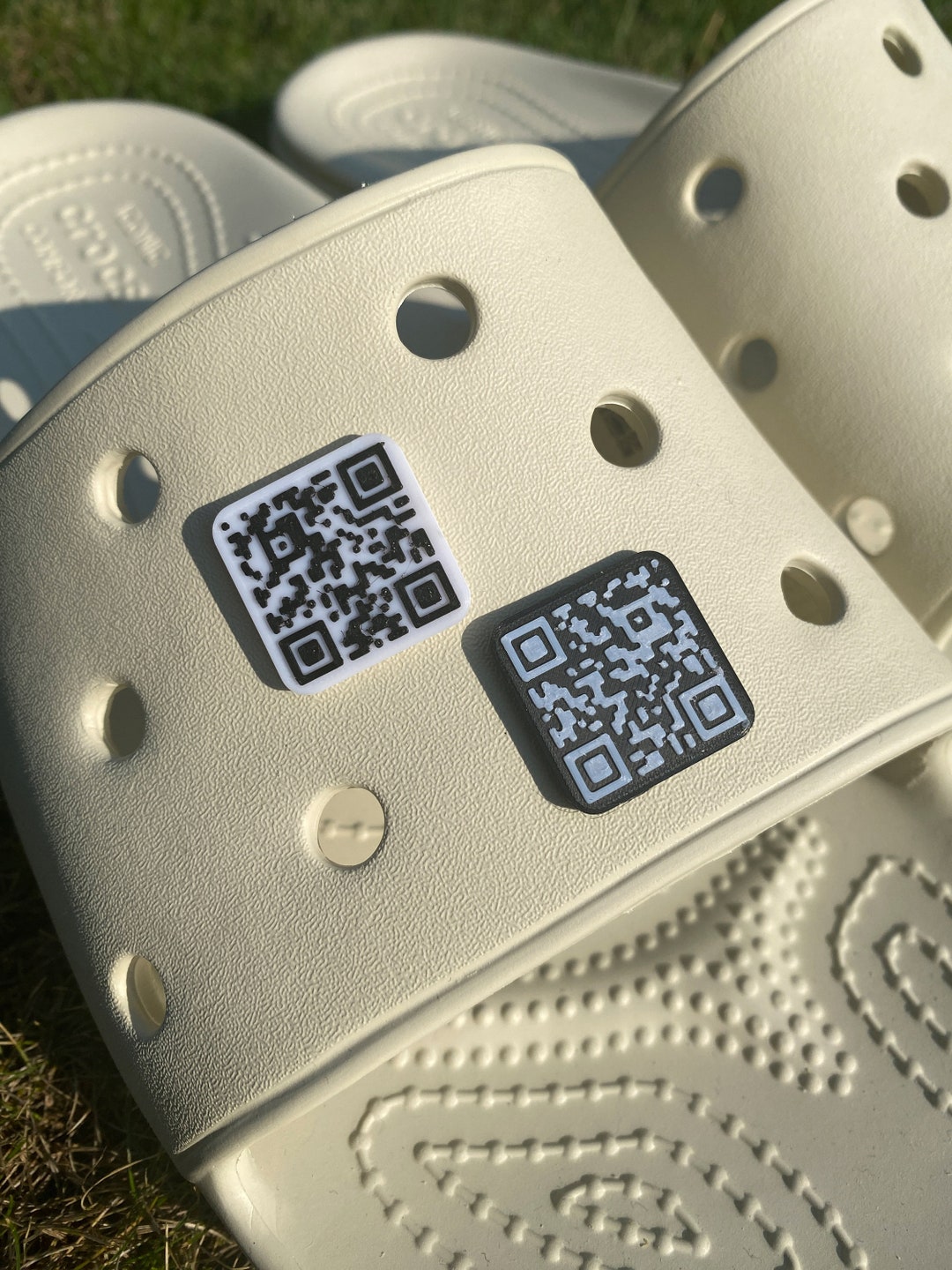 Custom Qrcode Jibbitz Etsy