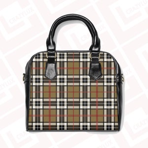 Sac à main Thomson camel écossais, cadeau tartan pour elle, élégant sac à main écossais,