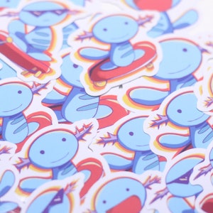 Skating Wooper Stickers