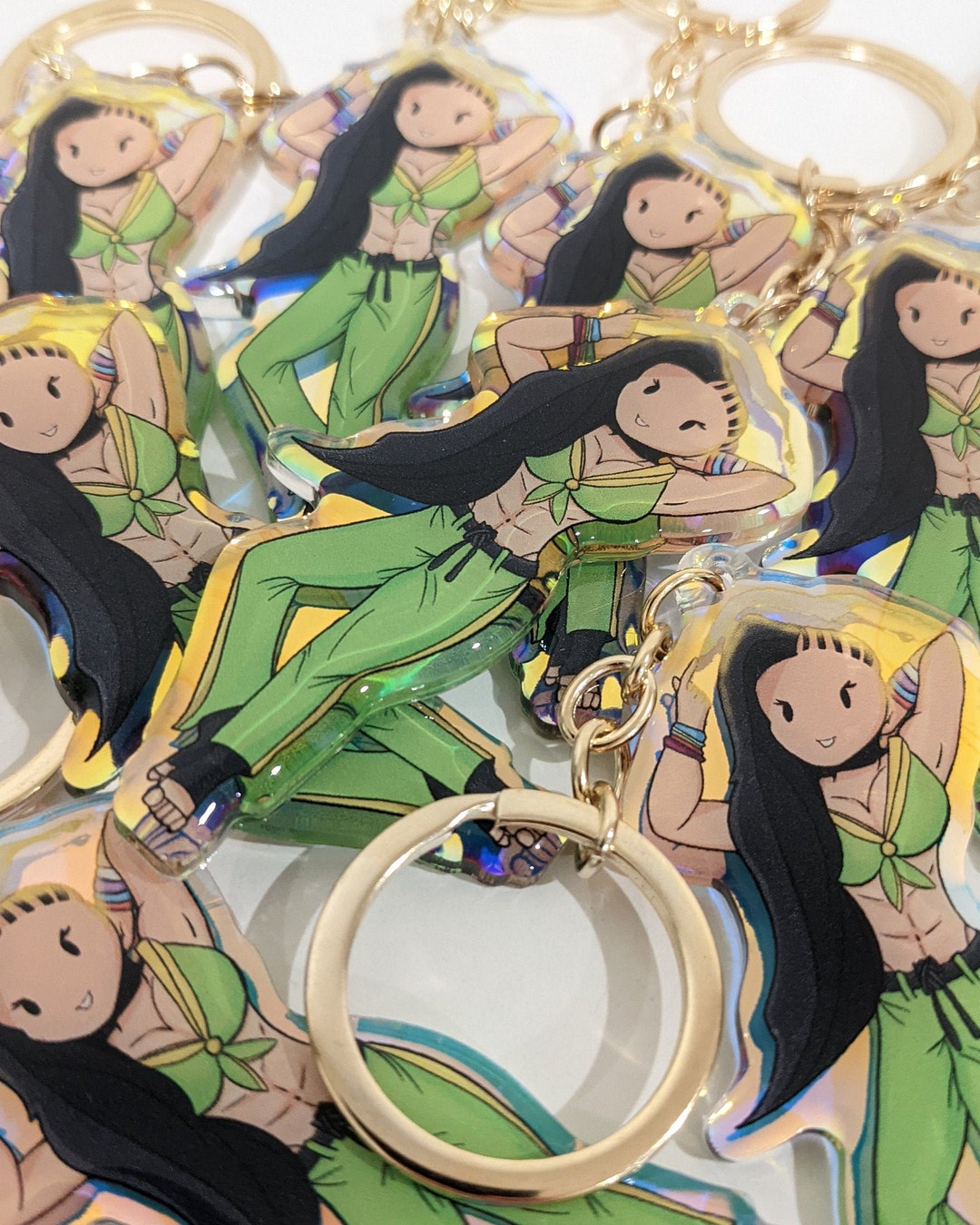 Laura Matsuda Acrylic Keychain - Etsy