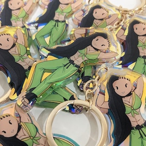 Laura Matsuda Acrylic Keychain