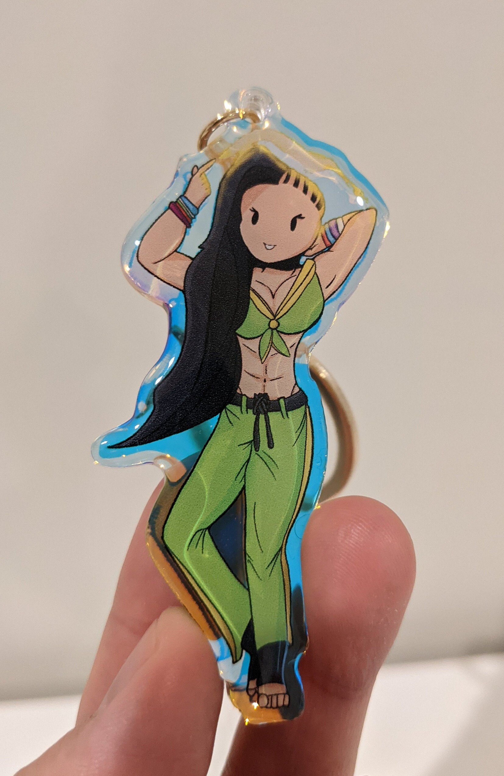 Laura Matsuda Acrylic Keychain - Etsy UK
