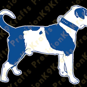 Alapaha Blue Blood Bulldog Silhouette Gráfico por T-Shirt Empire
