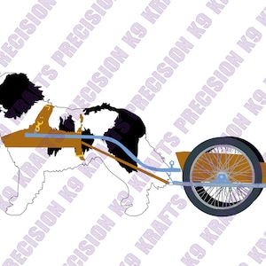 ランドシーア ニューファンドランド、ニューファンドランド、ニューフィー、荷馬車、牽引犬、作業犬、SVG、