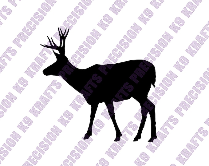 Mule Deer 2 Vector Eps / Ai / Svg / Pdf / Dxf / Png / Jpeg Buck ...