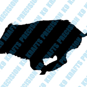 maiale, scrofa, corsa, maiale selvatico, maiale selvatico, SVG, PNG, Ai, PDF,
