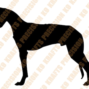 Ibizan Hound stacked, Sighthound, show dog, SVG, PNG, Ai, PDF, Clipart, vector art, cut file, dxf