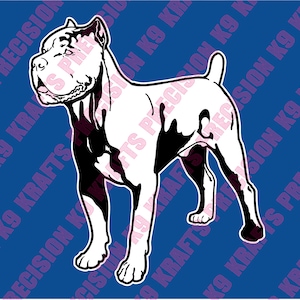 Cane Corso, Italian mastiff, svg, dxf, eps, ai