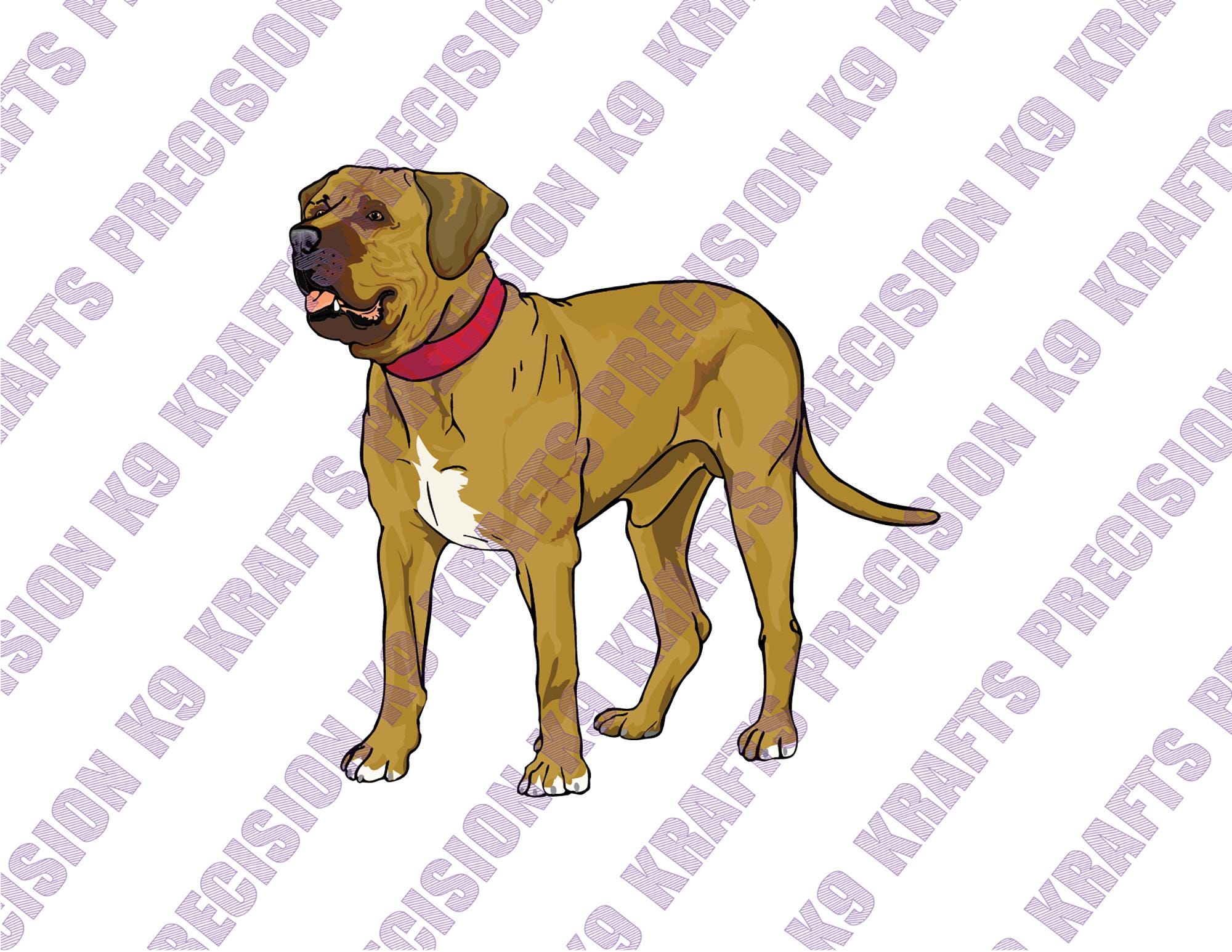 Tosa Inu, Japanese Mastiff, Dxf, Svg, Png - Etsy