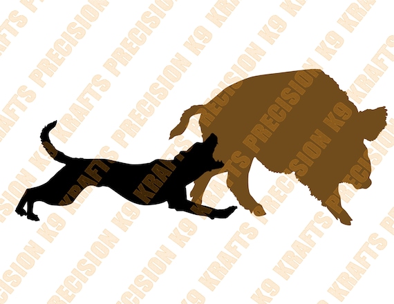 Bay Dog Hunting Wild Hog Clipart: Vector Art (PNG, Ai, PDF, DXF