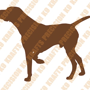 Braco alemán de pelo corto, pointer, perro de caza, pointer, Dxf, SVG, Ai, PDF, PNG,
