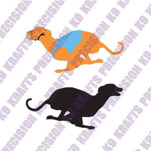 Racing Pharaoh Hound, svg, eps, ai, png, vector file, cricut, silhouette, plotter, dxf