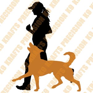 Maîtresse, Malinois, K-9, Chien policier, Chien militaire, Schutzhund, SVG, DXF