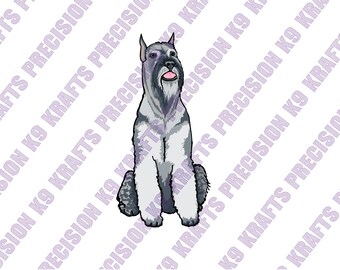 ジャイアント シュナウザー SVG バンドル、ジャイアント シュナウザー