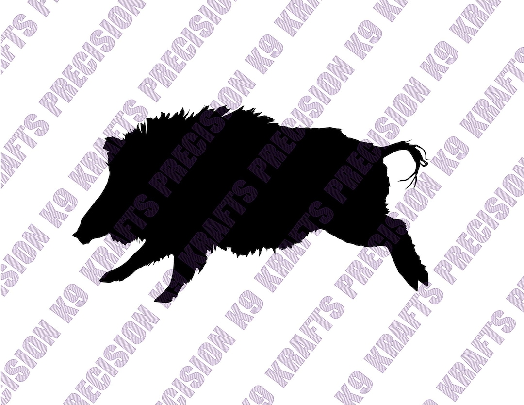 Wild Boar Vector Art: Hog Hunting Clipart (PNG, Ai, PDF, SVG) - Etsy