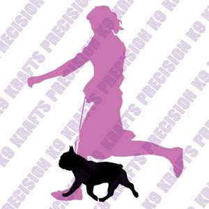 Manipulador de Conformação Feminina, buldogue francês, francês, exposição de cães, raça pura, DXF, SVG, EPS, ai, png,