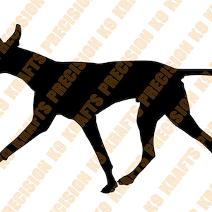 Pharaoh Hound gaiting, DXF, SVG, EPS, ai,