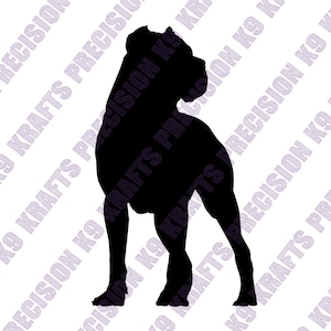 Perro, de Presa canario, Presa, Spanish mastiff, gaiting, SVG, PNG, Ai, PDF, Dxf image 1