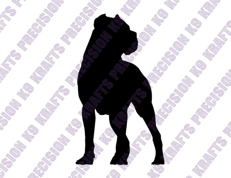 Perro, de Presa canario, Presa, Spanish mastiff, gaiting, SVG, PNG, Ai, PDF, Dxf image 1
