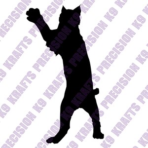 Reaching Bobcat, Wildcat, Clipart, vector art, cut file, dxf, svg, png,