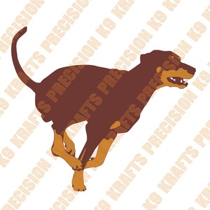 Correre, Doberman Pinscher, dobie, SVG, PNG, Ai, PDF,