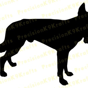 Panting German Shepherd