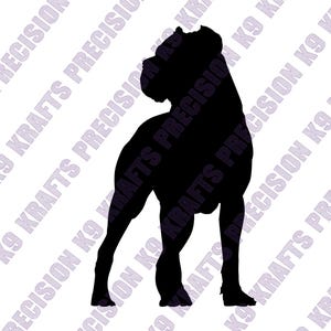 Perro, de Presa canario, Presa, Spanish mastiff, gaiting, SVG, PNG, Ai, PDF, Dxf image 2