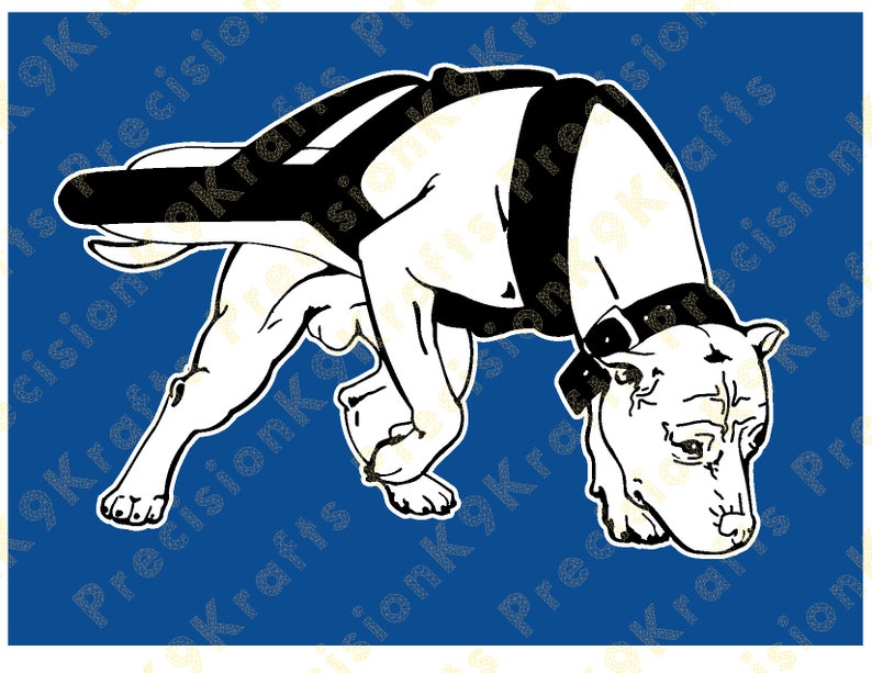 Pitbull Terrier, weight pulling, drag sports, power sports, svg image 1