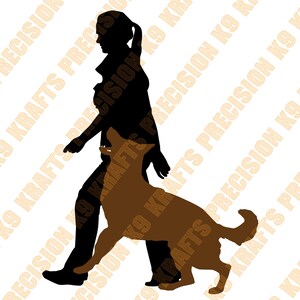 Lady heeling IPO Shepherd, dxf, svg, eps, png
