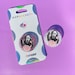 Ghost Face Phone Grip or Badge Reel
