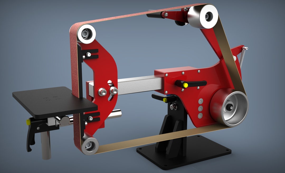 2x72 Tilting Belt Grinder Plans PDF and DXF Files Included Etsy