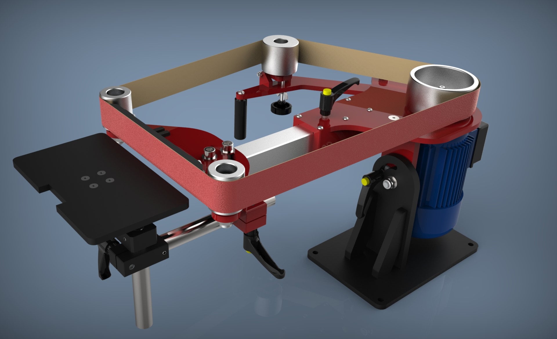 2x72'' Tilting Belt Grinder Plans PDF and DXF Files Etsy