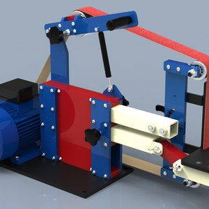 2x72&#39;&#39;  Belt Grinder Plans | PDF and DXF Files Included