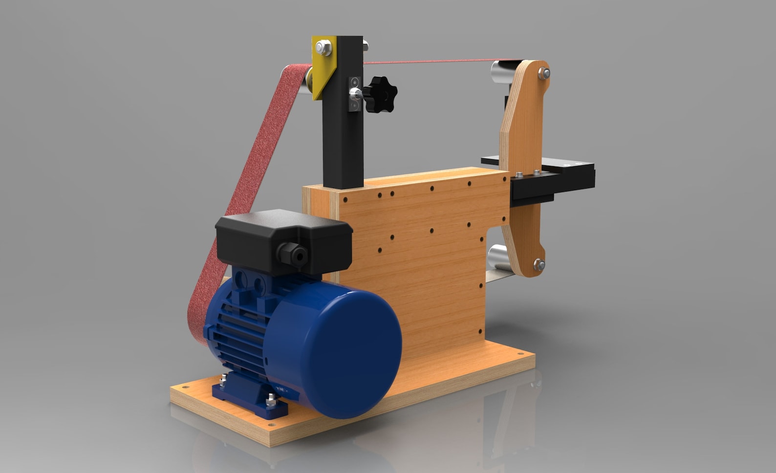 2x72'' Belt Grinder Plans PDF and DXF Files Included DIY With Home