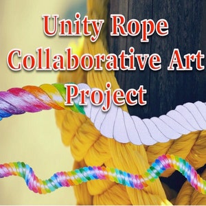 Collaborative Unity Poster Art Project. Unity Rope Lesson - Etsy