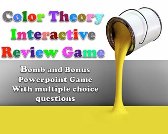 Color Theory Interactive Powerpoint Review Game.