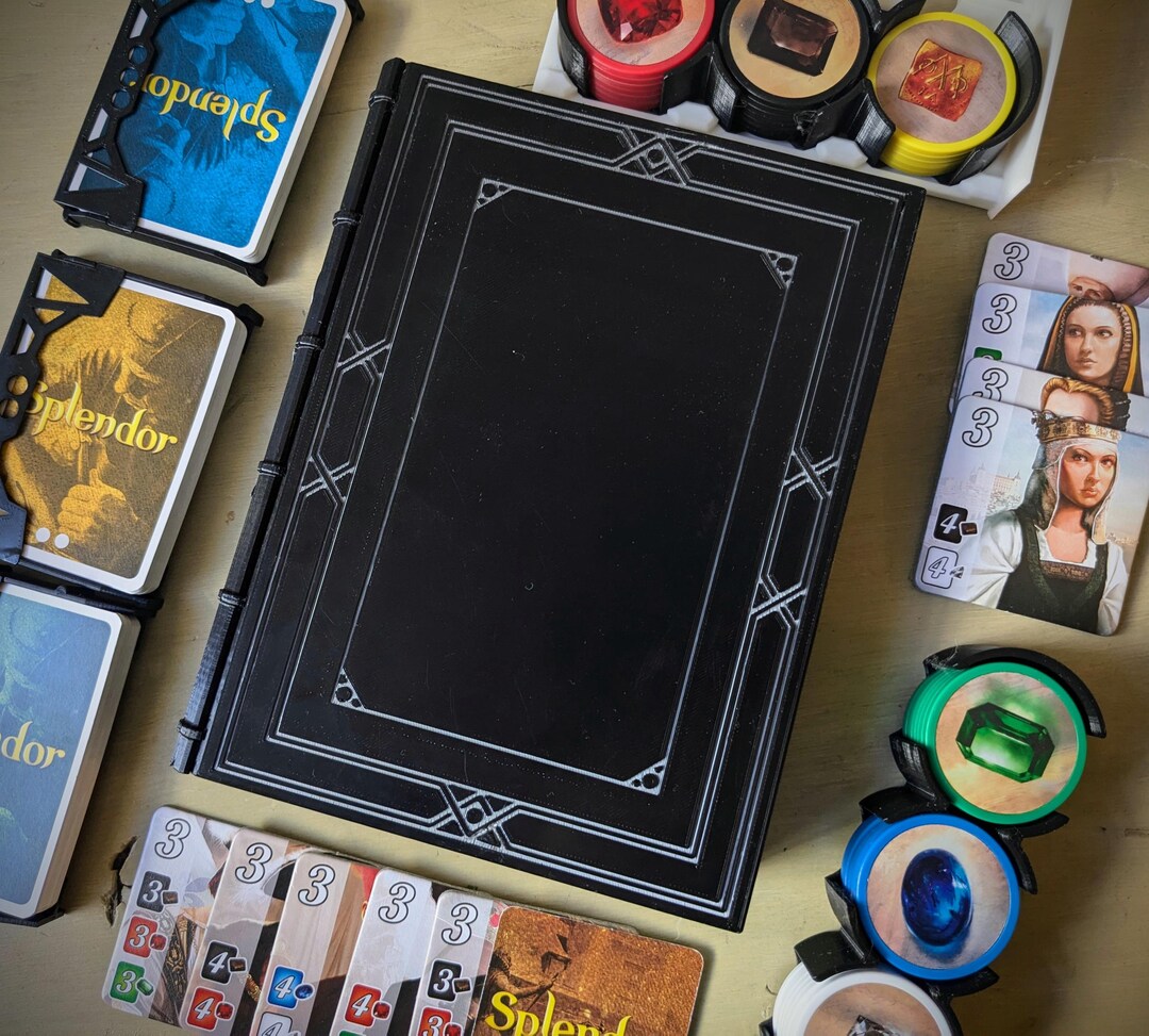 Splendor Game Book Box - Etsy