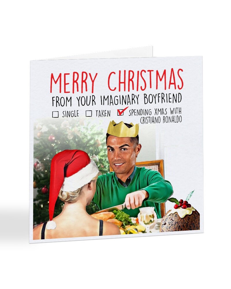 Cristiano Merry Christmas From Your Imaginary Boyfriend - Etsy Norway Cristiano Merry Christmas From Your Imaginary Boyfriend - Etsy Norway