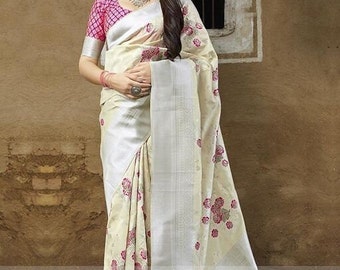 silk khadi saree