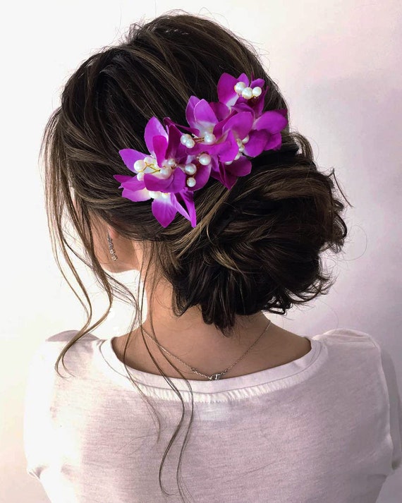 artificial flower for hair