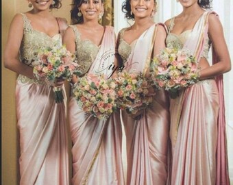 bridesmaid saree jackets