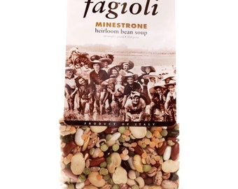 Minestrone Heirloom Bean Soup Mix with Farro by Riso Carena