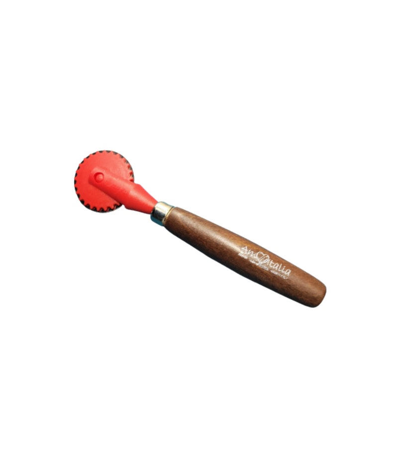 Pasta Wheel Cutter With Crimping Edges Pasta Cutting Tool Made Etsy