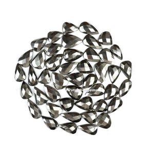 AAAゴールデンパイライトペアジェムストーンロット - チェッカーカットファセットストーン