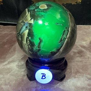 Collector’s Volcano Agate Sphere - LARGE SPHERE