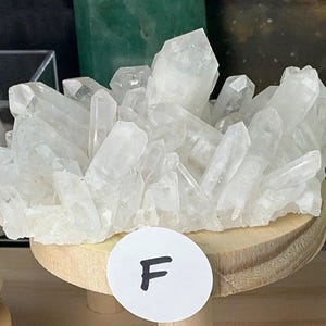 Frost Quartz Point Clusters