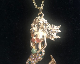 Mermaid Pendant Necklace