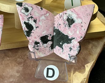 Peruvian Rhodonite 3D Butterfly Collection