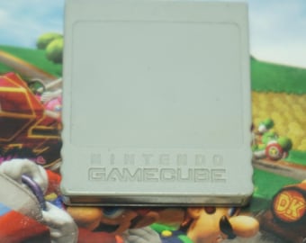 Unlocked Mario Kart Double Dash Save File on OEM Nintendo Gamecube Memory Card 100%  - All Tracks Cars & Modes - Retro Video Game Gamer Gift