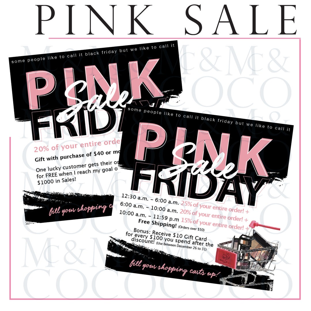 Mary Kay Pink Sale